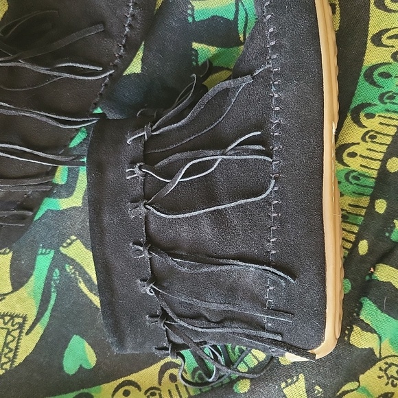 LUCKY BRAND Leather Moccassins - Picture 2 of 8